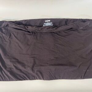 SKIMS Dark Brown Tube Top